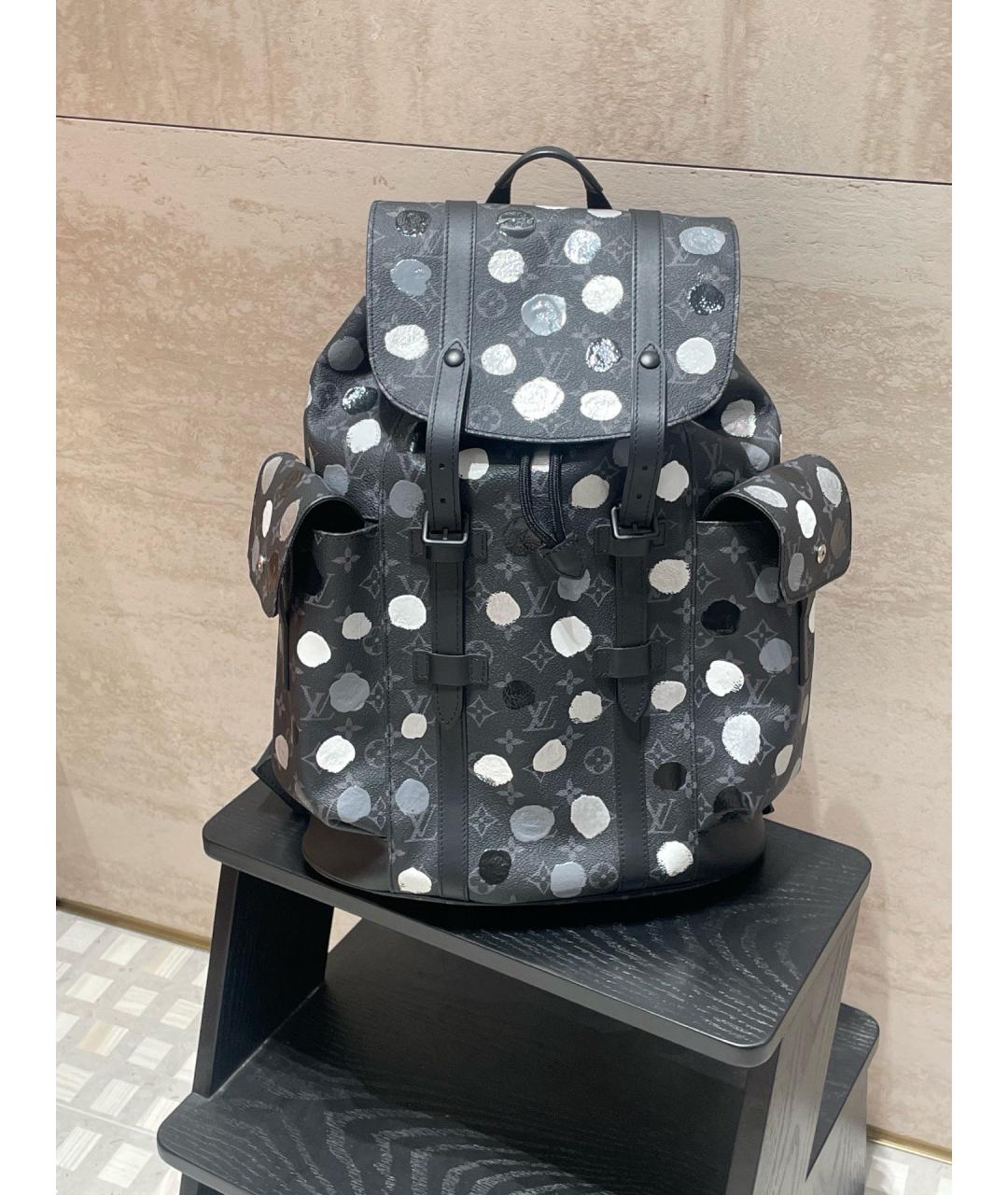 LOUIS VUITTON Черный рюкзак, фото 3