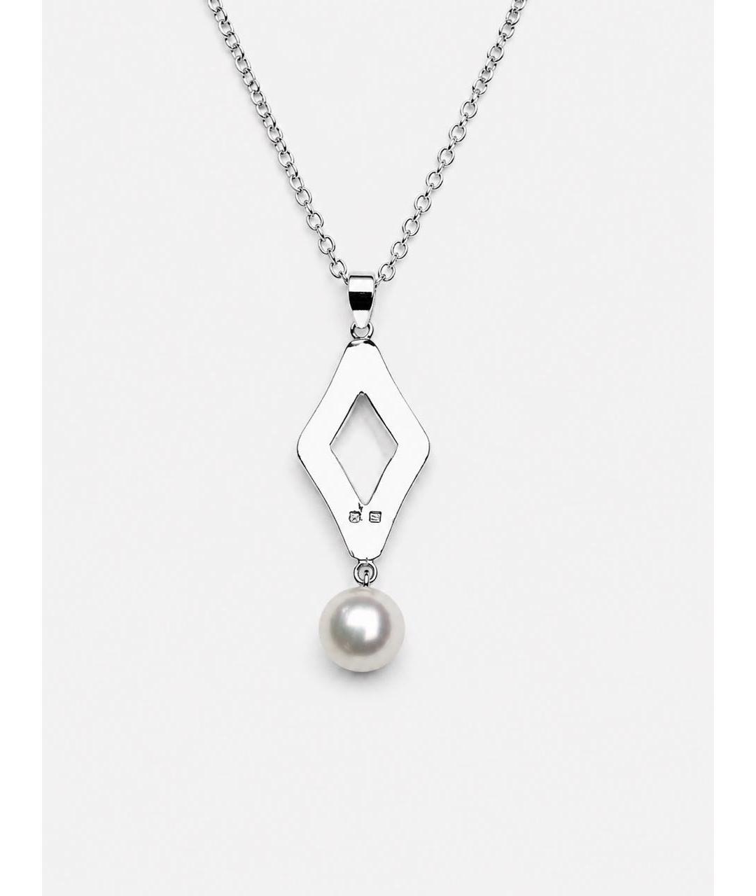 Mikimoto Серебряное серебряное колье, фото 5