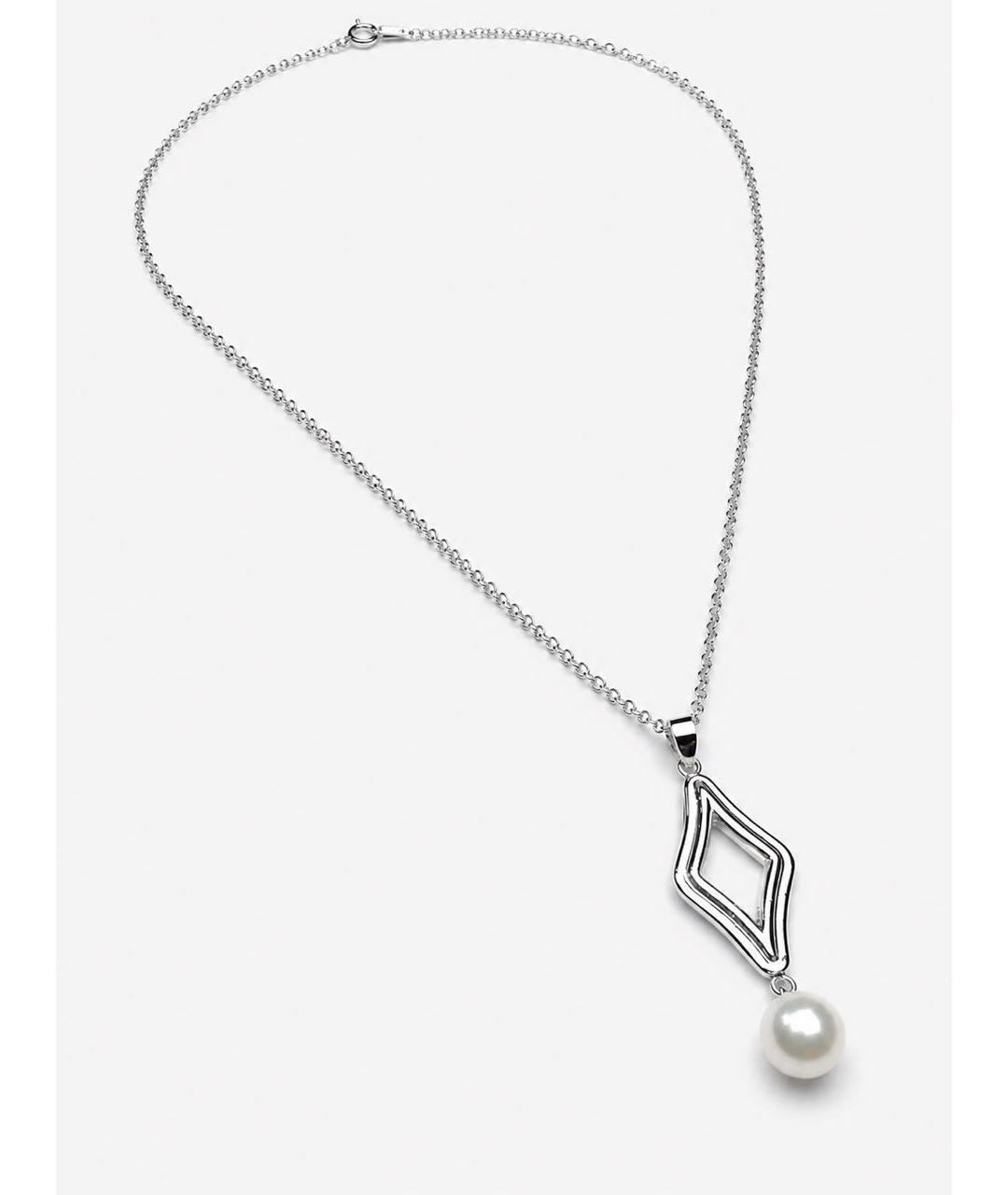 Mikimoto Серебряное серебряное колье, фото 3