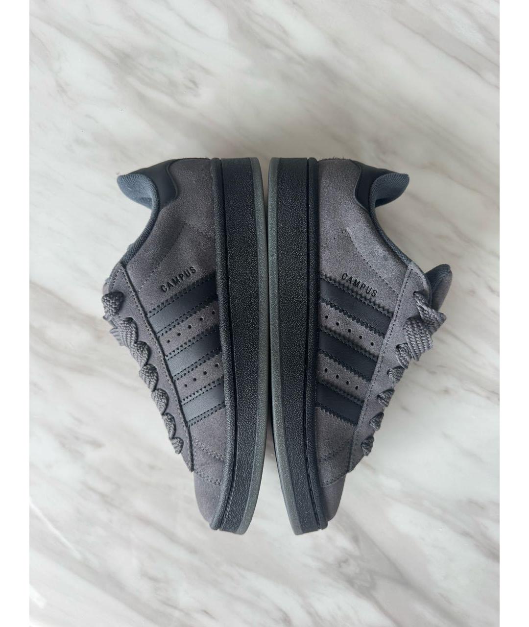 ADIDAS Серые замшевые кеды, фото 3