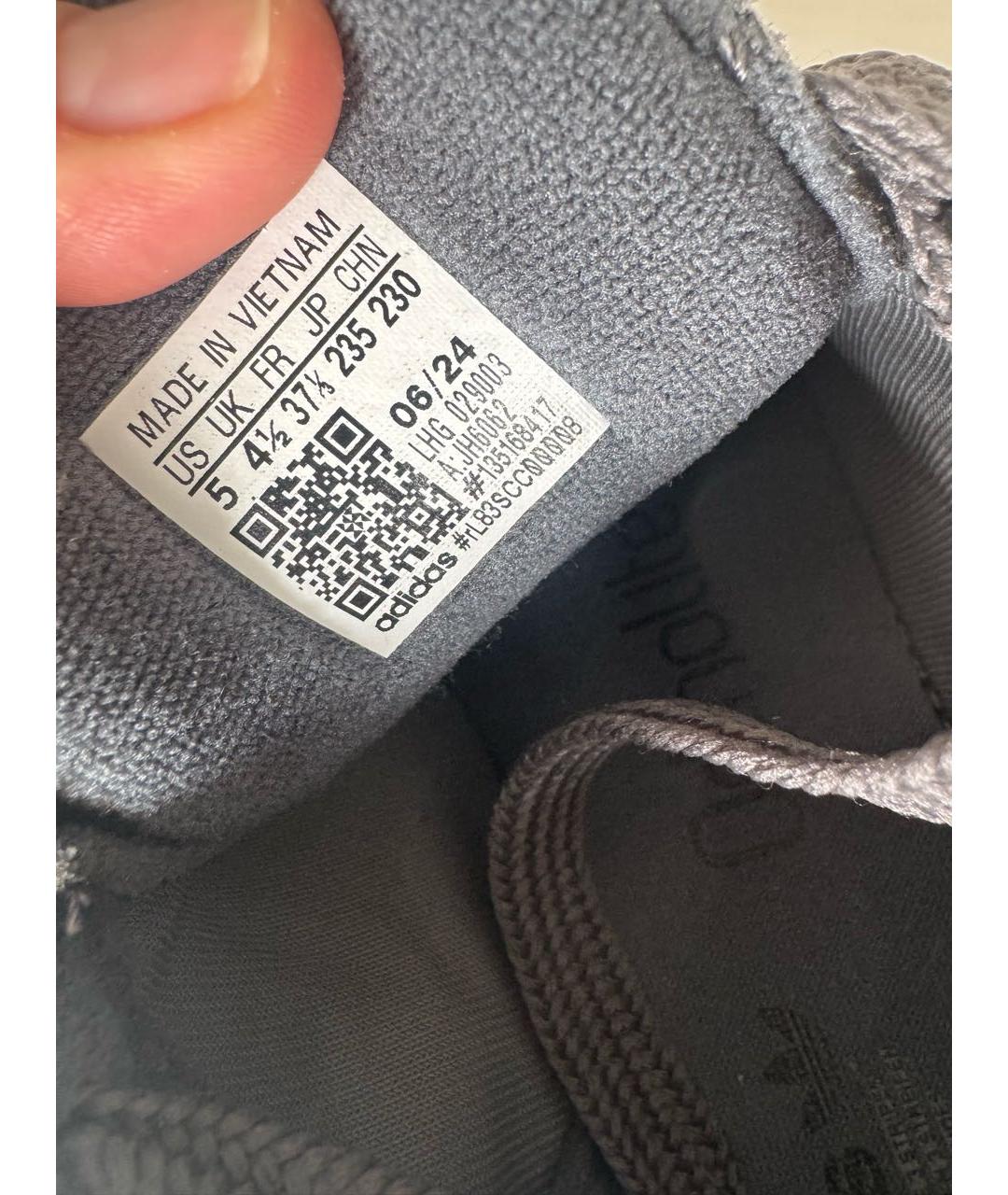 ADIDAS Серые замшевые кеды, фото 5