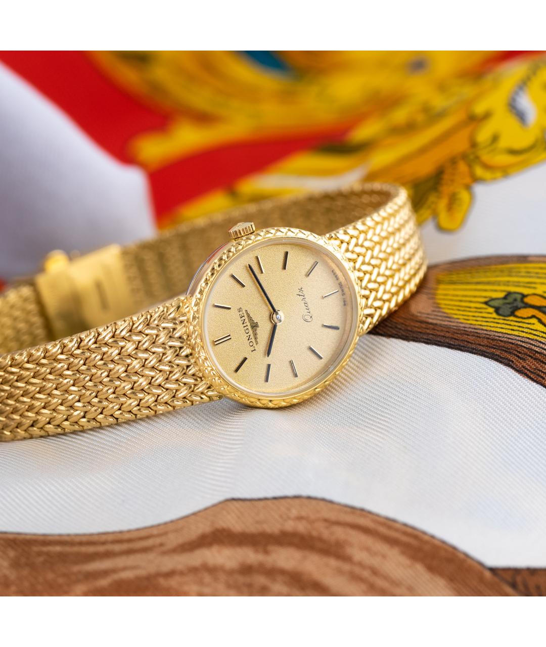 LONGINES Золотые часы, фото 5