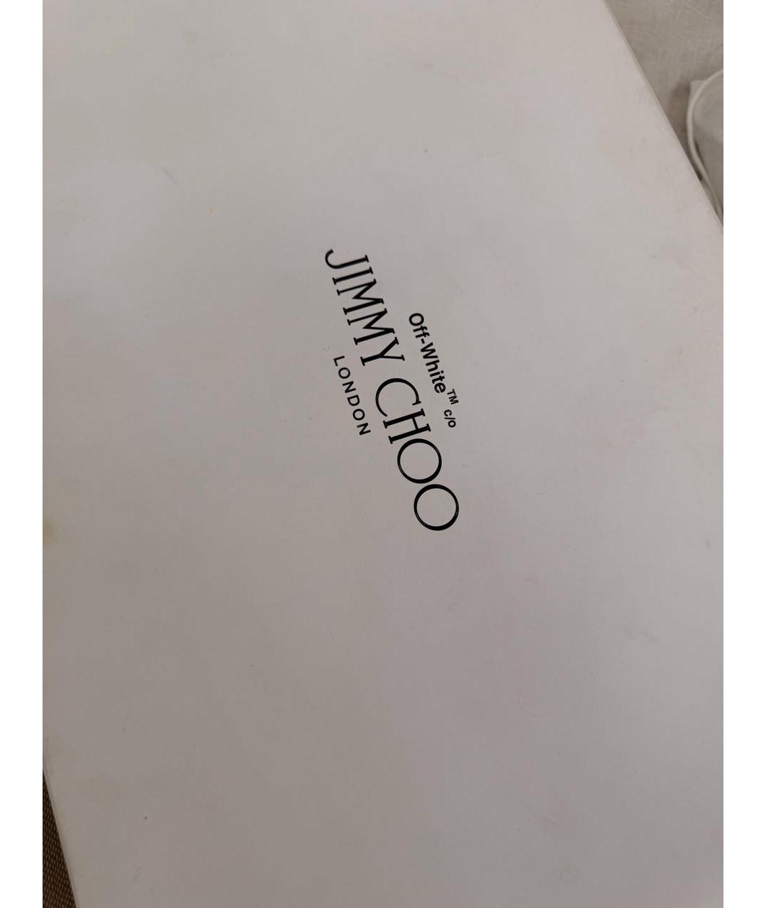 JIMMY CHOO Розовые ботфорты, фото 7