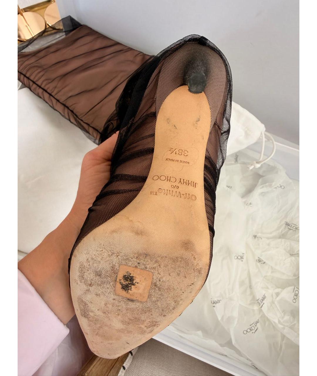 JIMMY CHOO Розовые ботфорты, фото 4