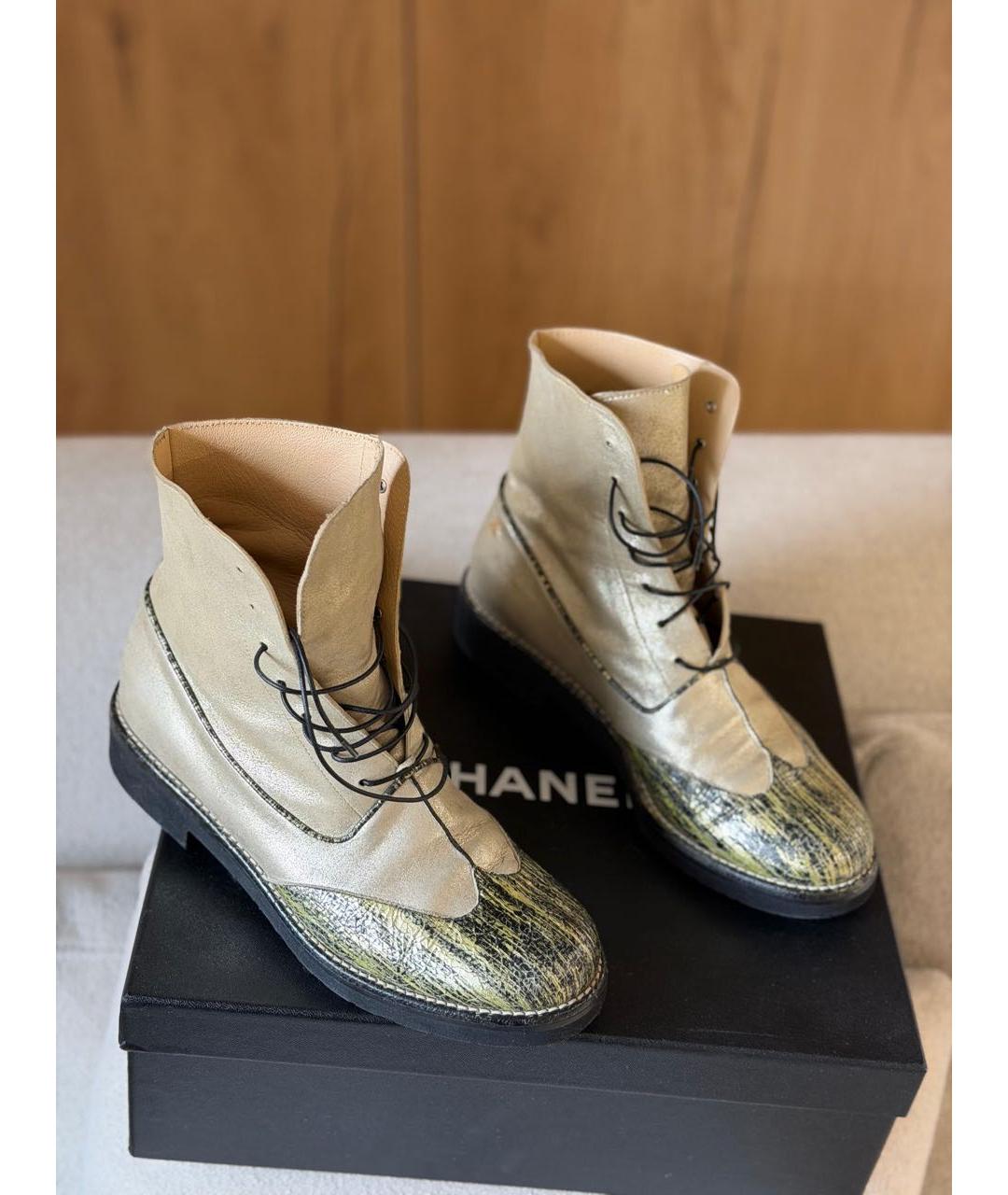 CHANEL Ботинки, фото 4