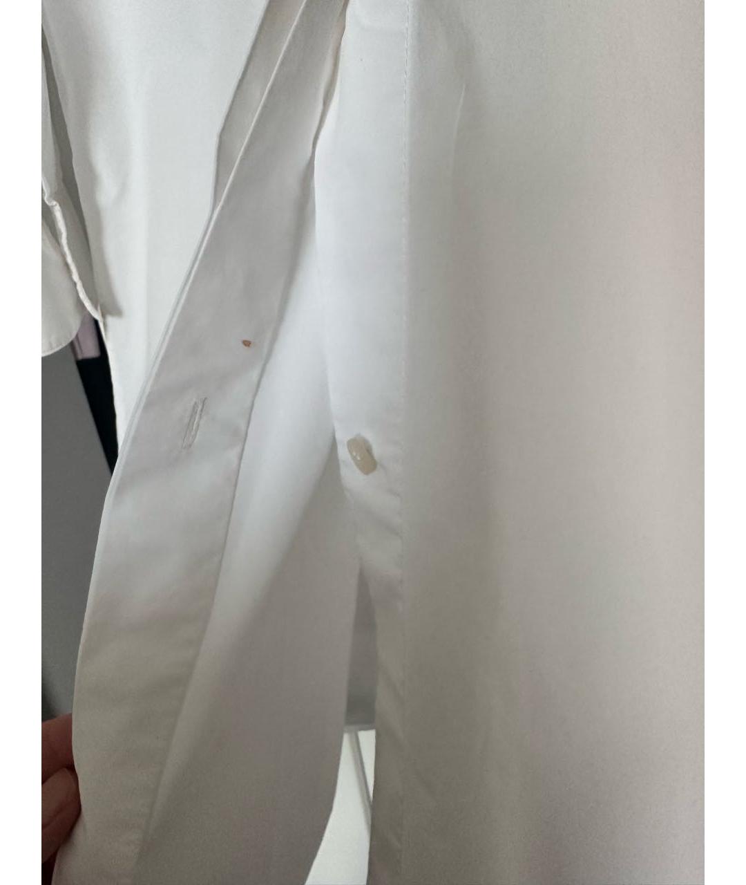 ACNE STUDIOS Белая хлопковая рубашка, фото 6