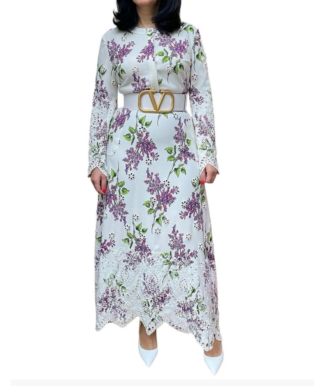 ELIE SAAB Мульти полиэстеровое повседневное платье, фото 1