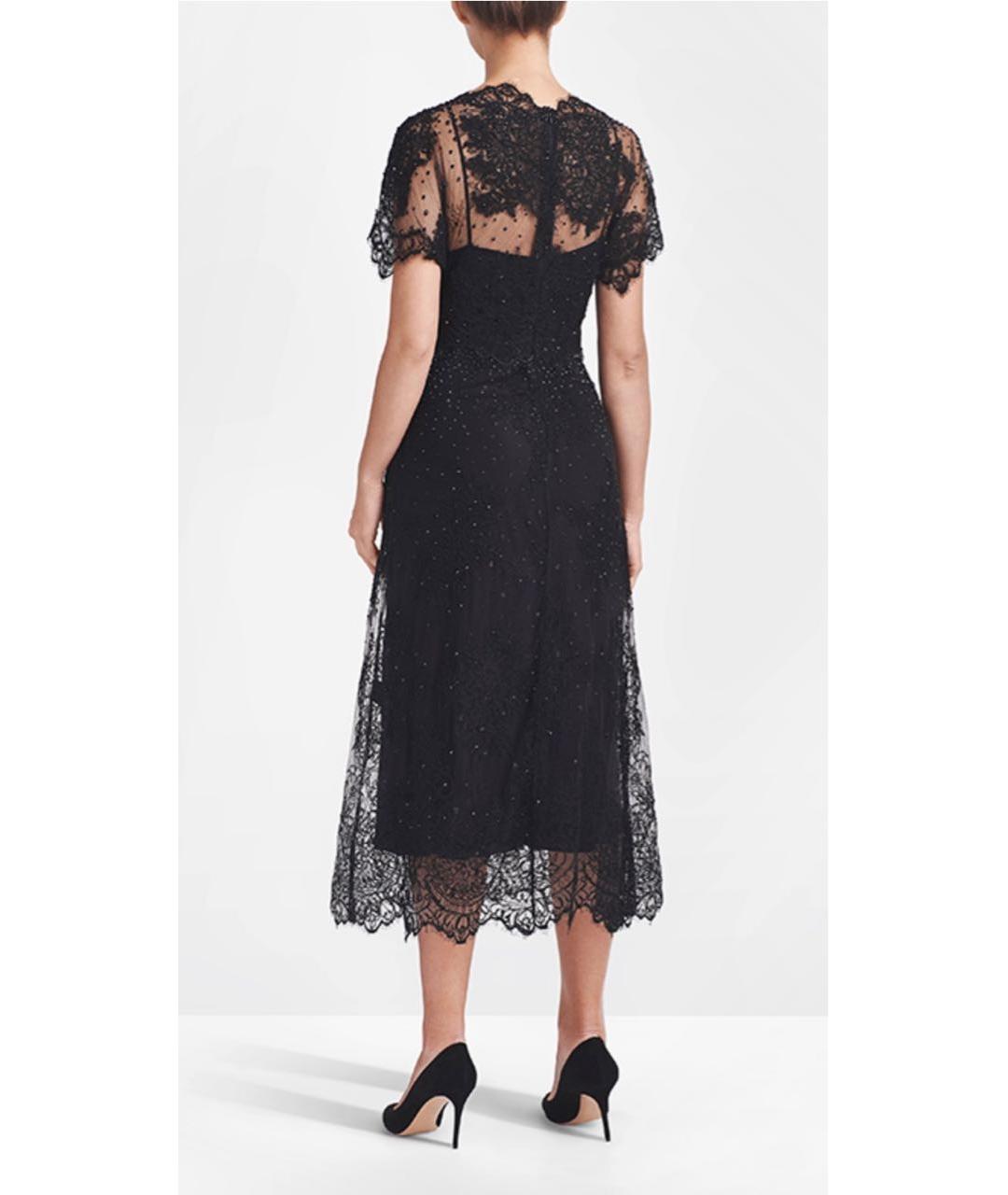 ERMANNO SCERVINO Черное вискозное вечернее платье, фото 3