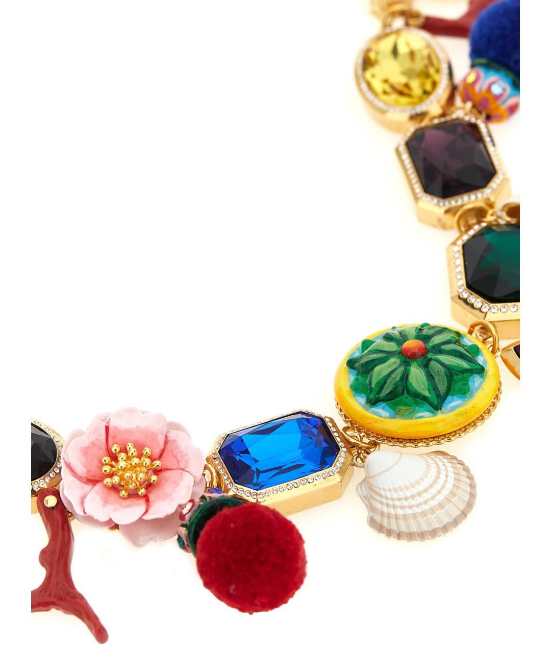 DOLCE&GABBANA Мульти металлическое колье, фото 3