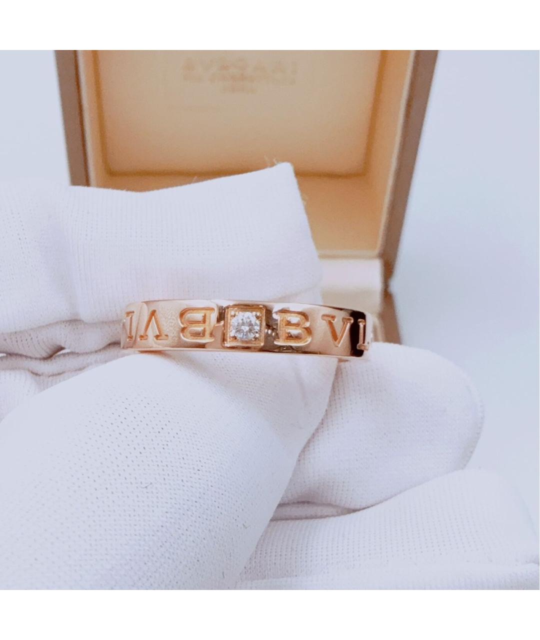 BVLGARI Золотое кольцо из розового золота, фото 4