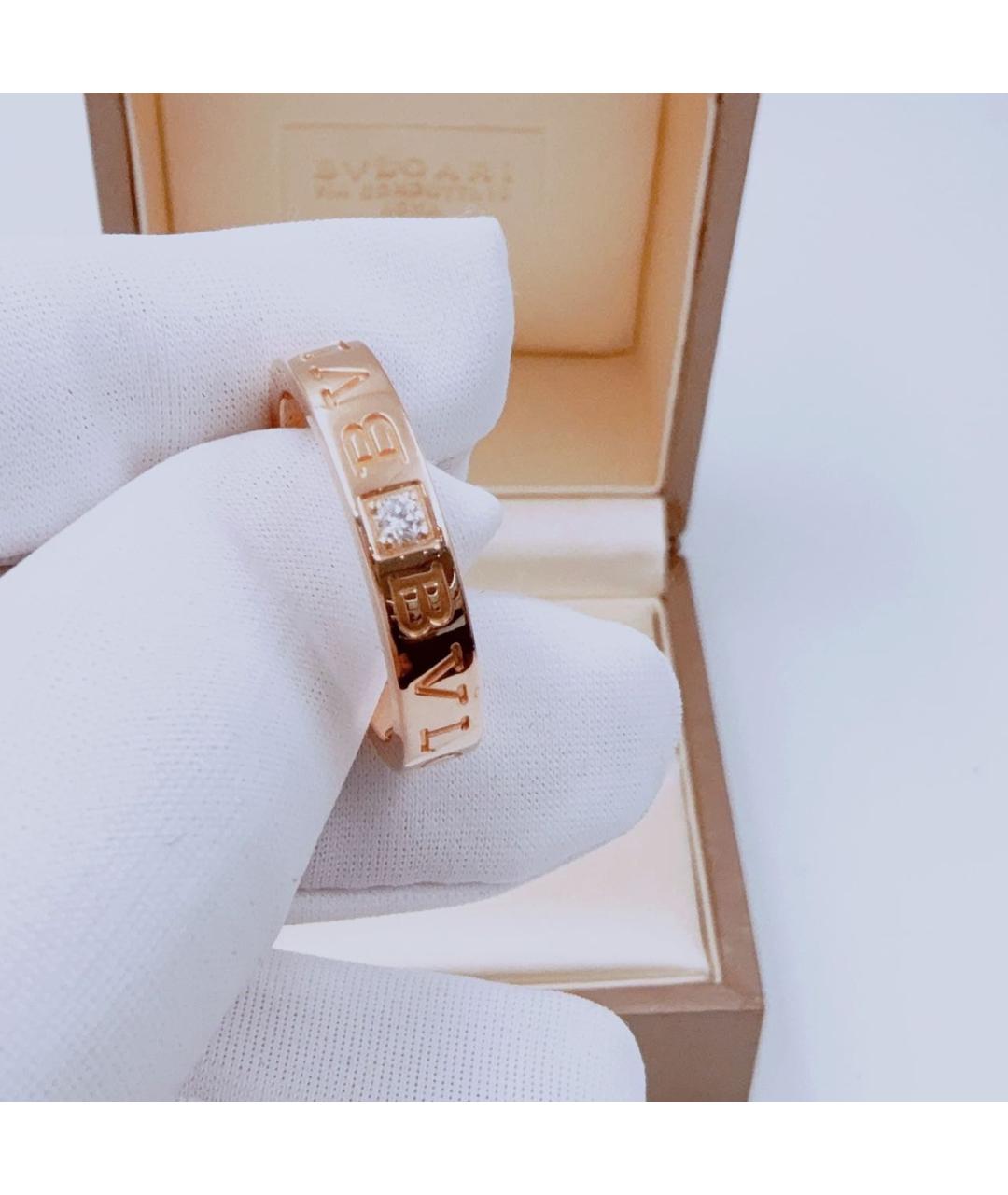 BVLGARI Золотое кольцо из розового золота, фото 3