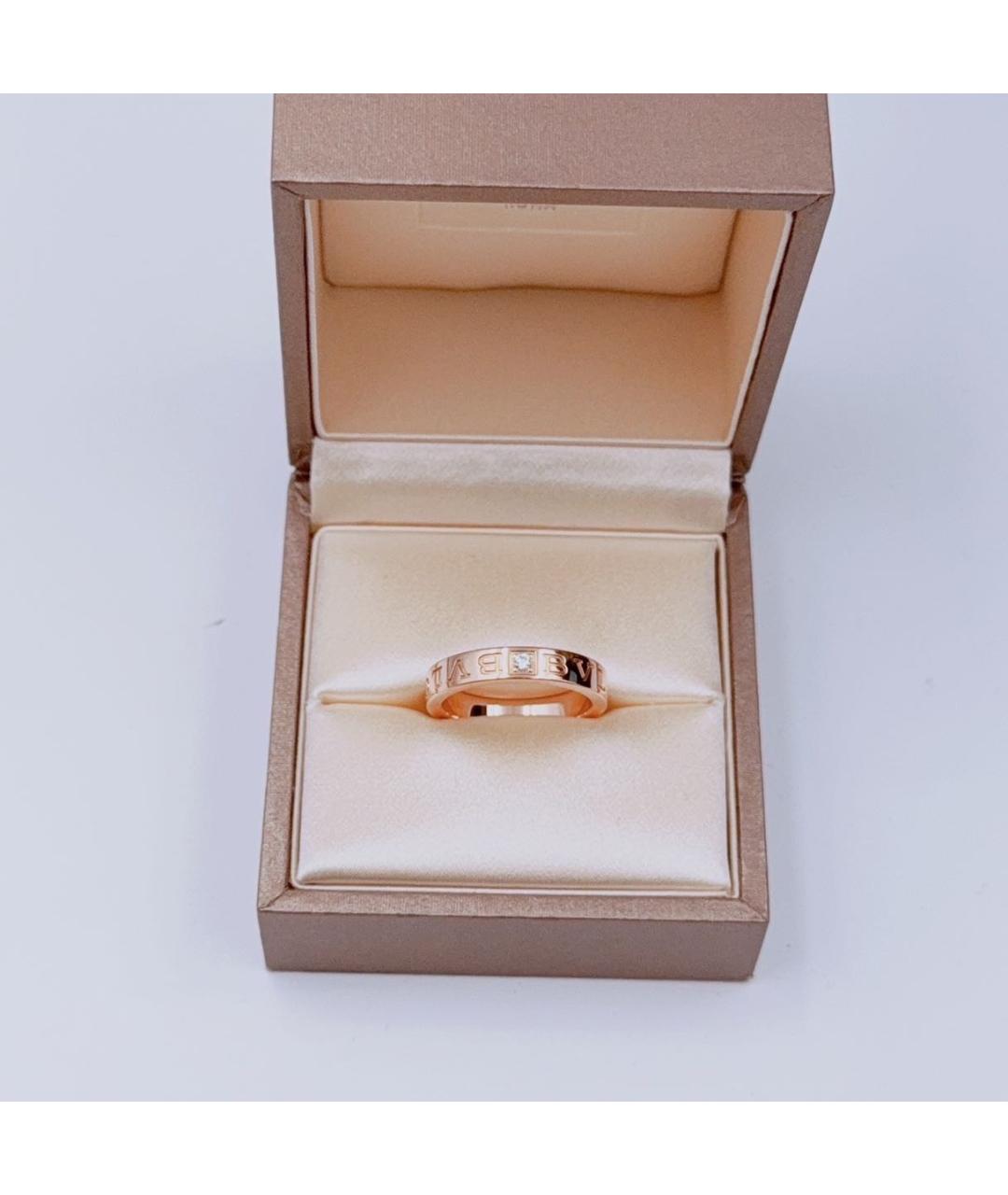 BVLGARI Золотое кольцо из розового золота, фото 2