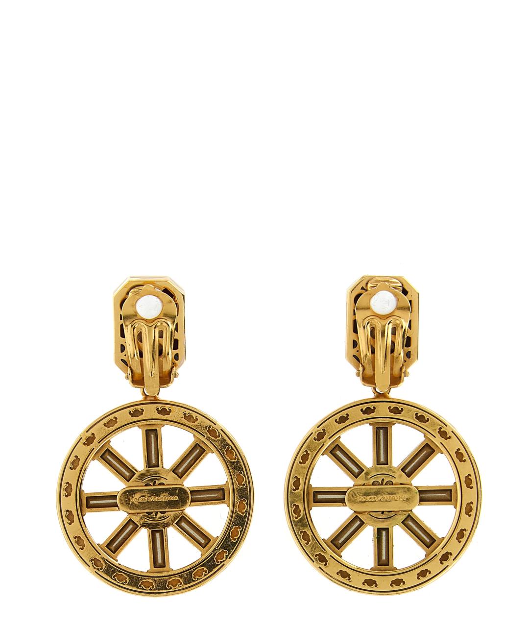 DOLCE&GABBANA Мульти металлические серьги, фото 2
