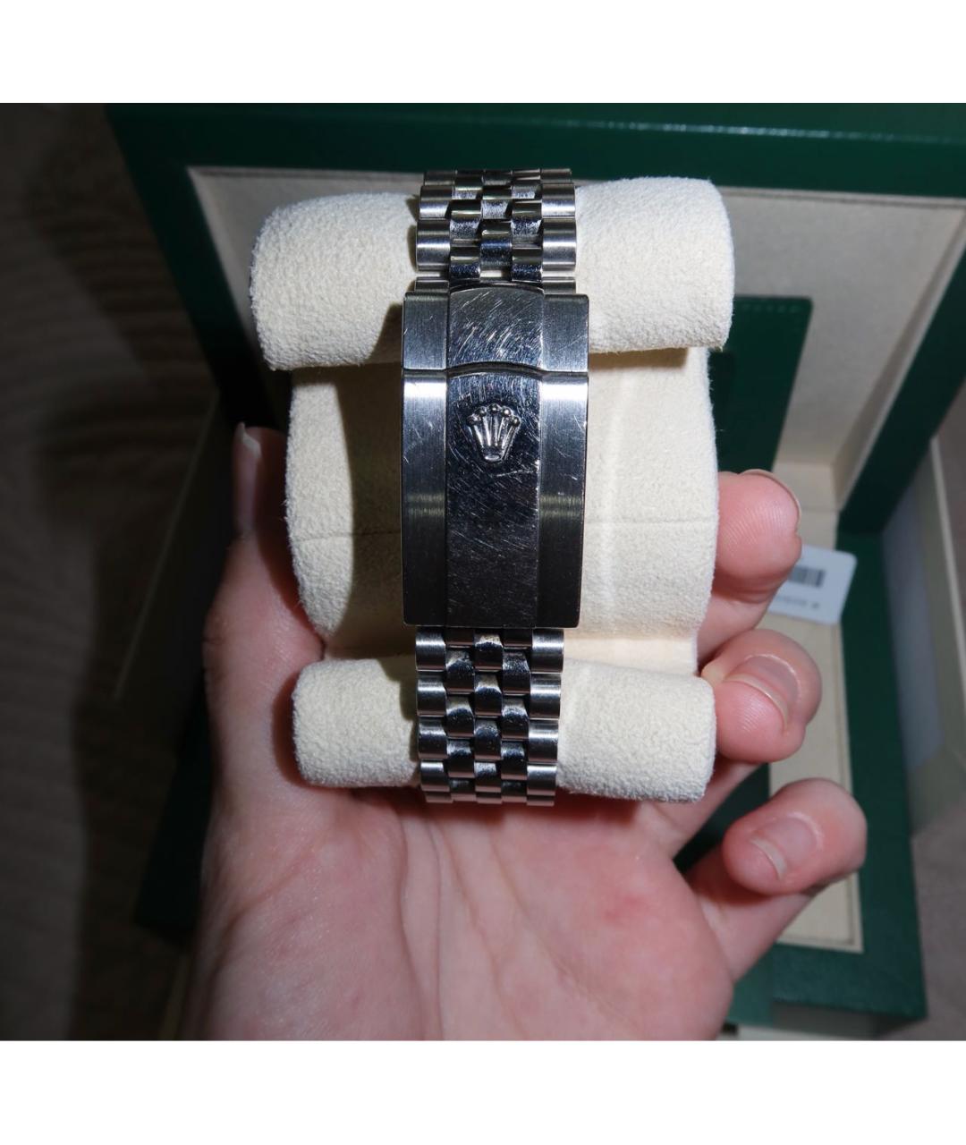 ROLEX Серебряные часы, фото 5