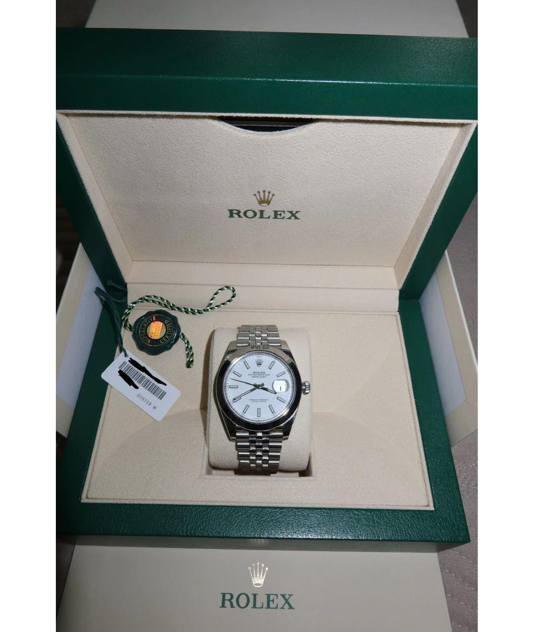 ROLEX Серебряные часы, фото 3
