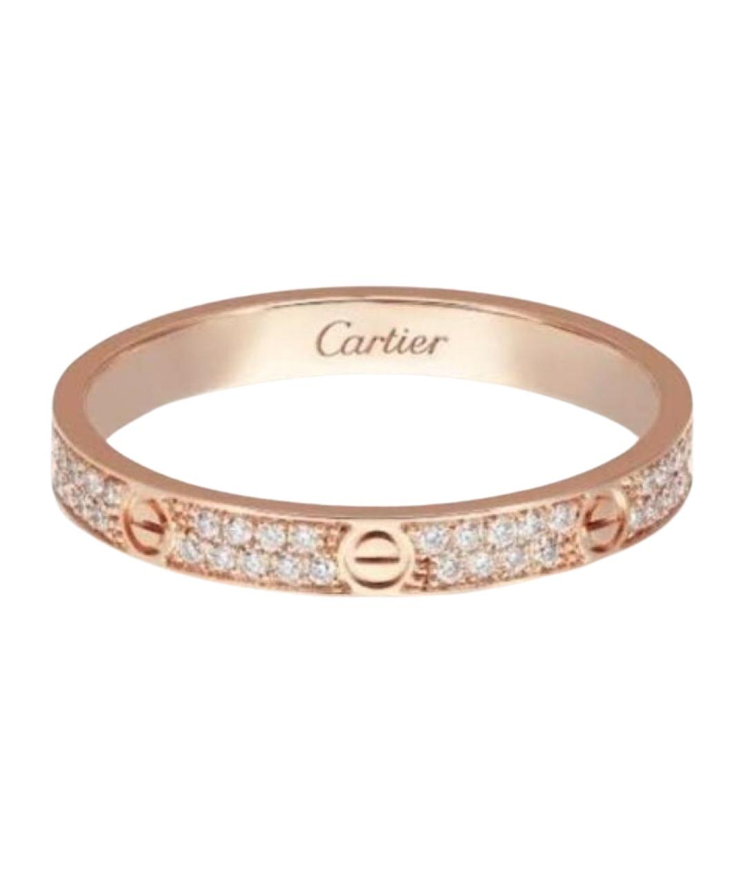 CARTIER Розовое кольцо из розового золота, фото 1