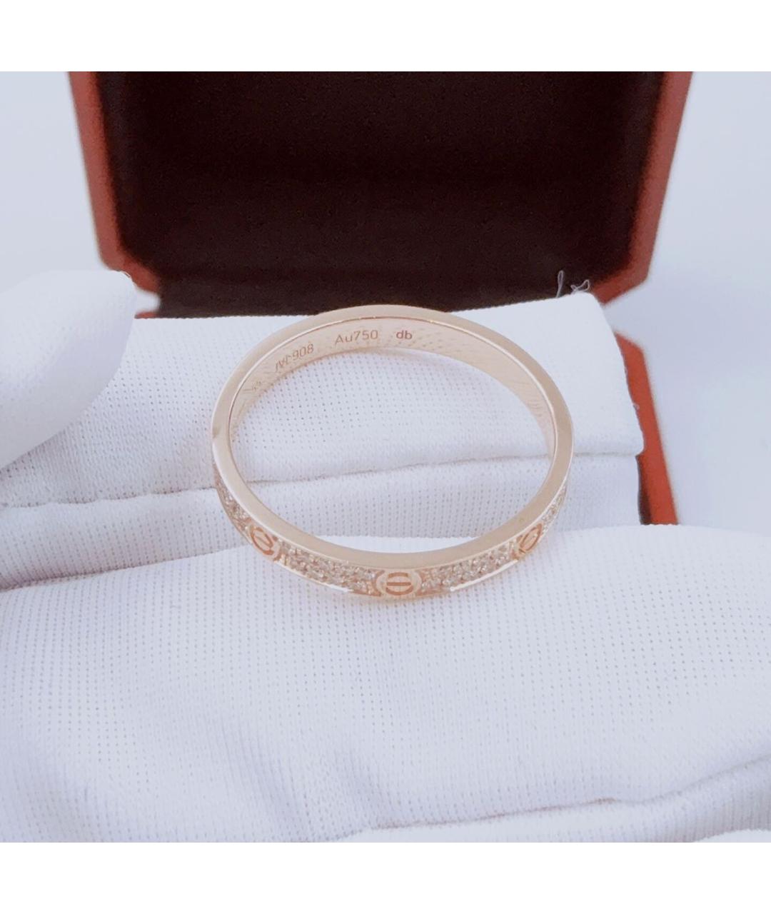CARTIER Розовое кольцо из розового золота, фото 5