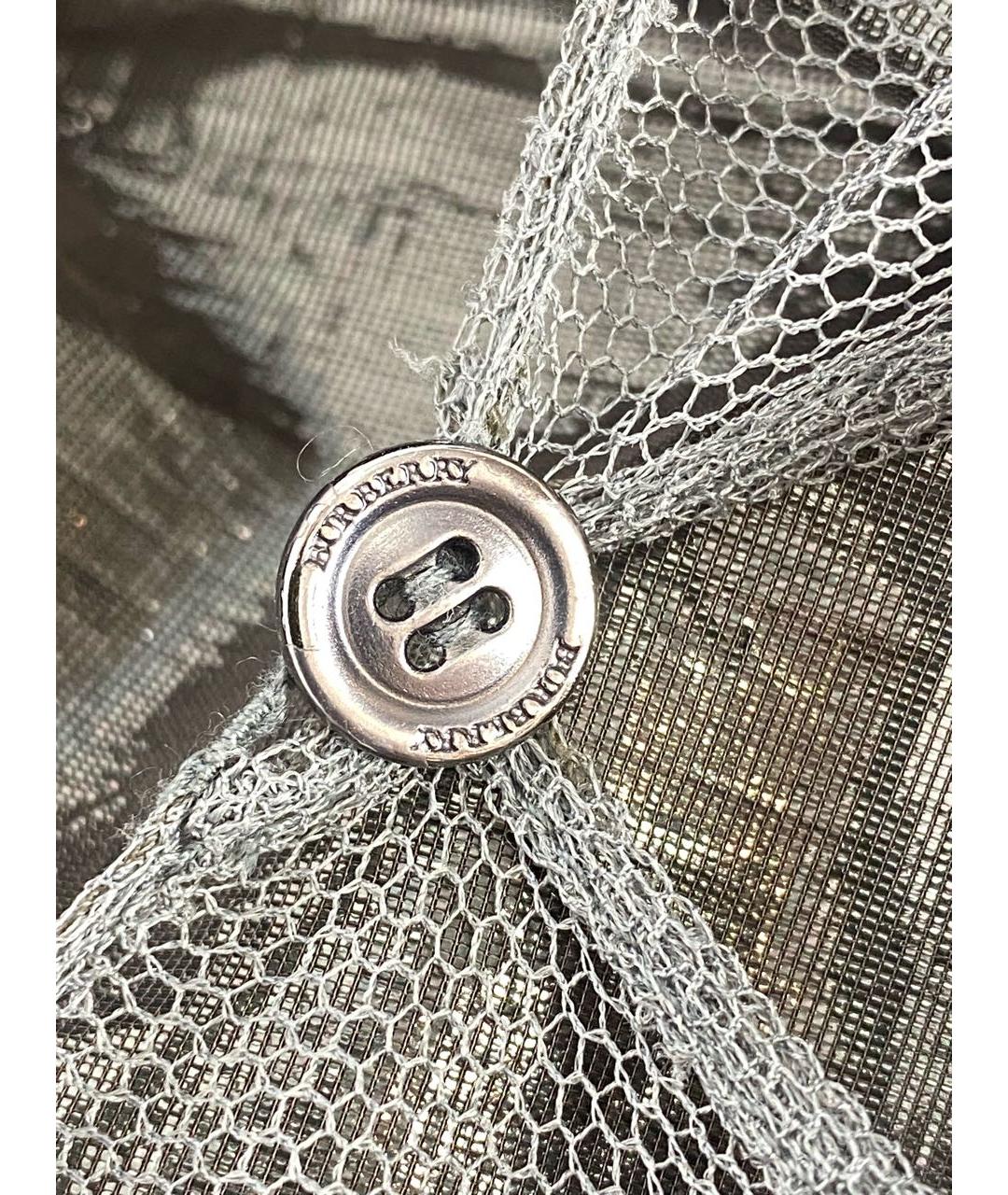 BURBERRY Шелковое коктейльное платье, фото 4