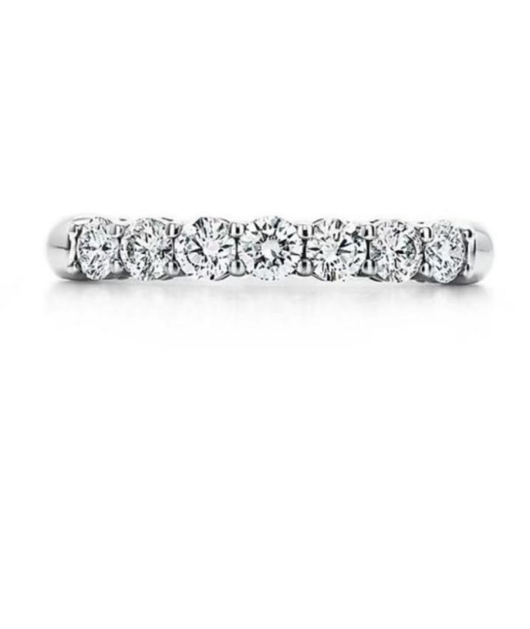 TIFFANY&CO Серебряное платиновое кольцо, фото 1