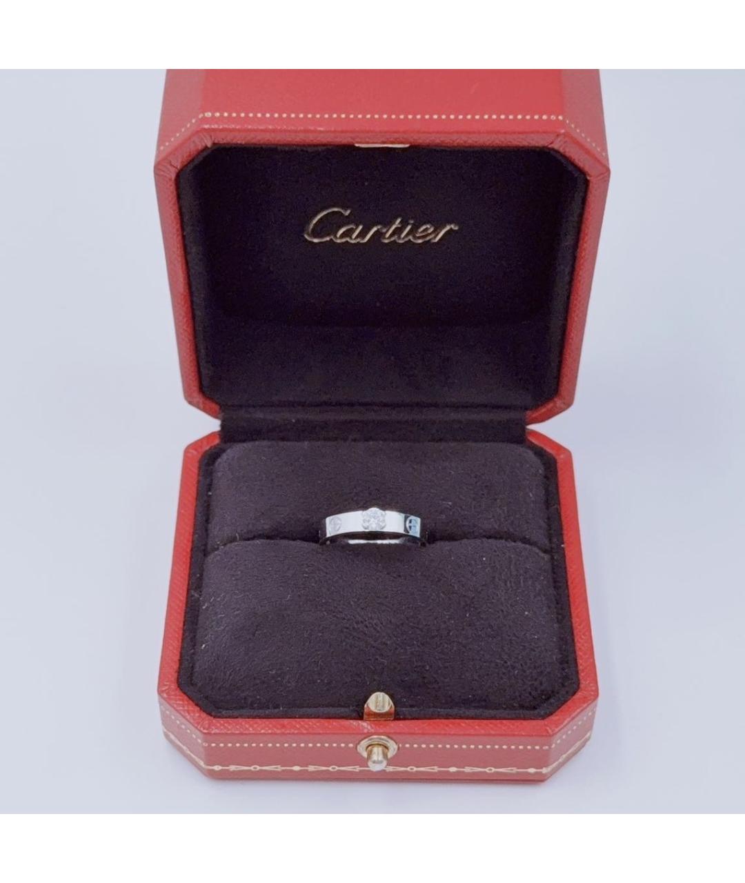 CARTIER Серебряное кольцо из белого золота, фото 6