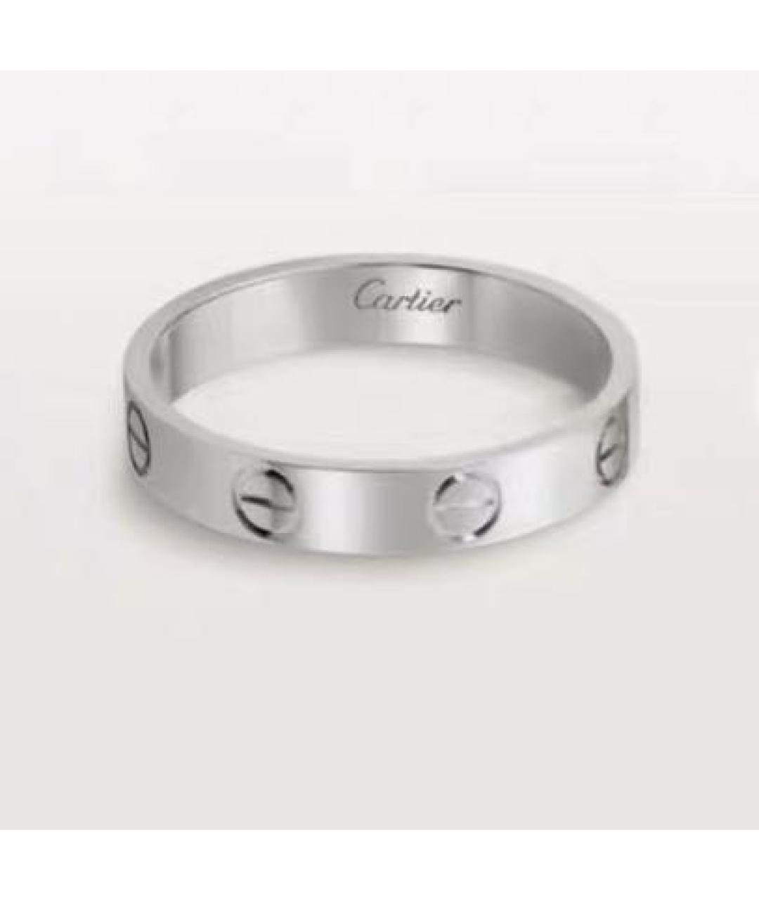 CARTIER Серебряное кольцо из белого золота, фото 6