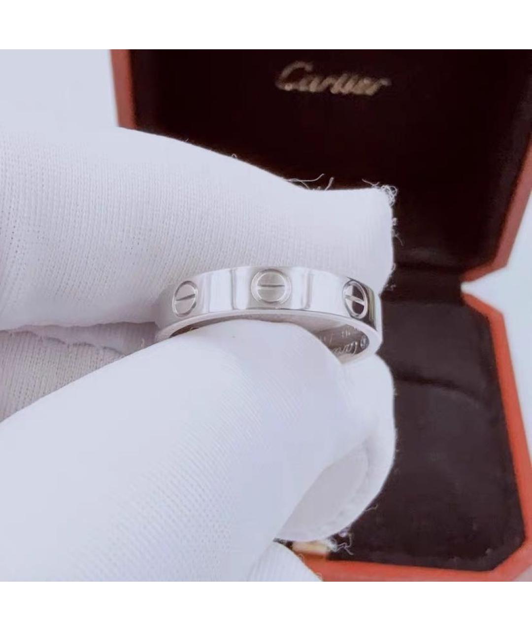 CARTIER Серебряное кольцо из белого золота, фото 2