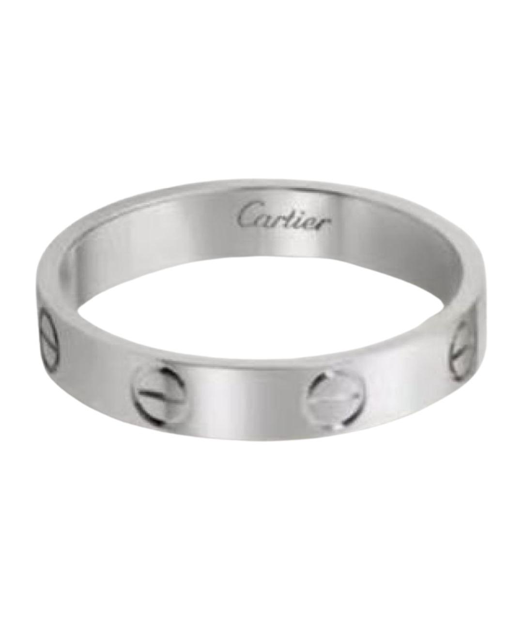 CARTIER Серебряное кольцо из белого золота, фото 1
