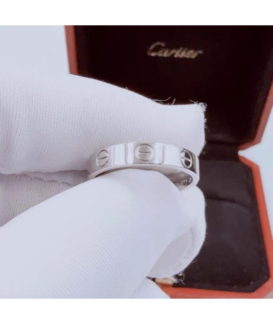 CARTIER Серебряное кольцо из белого золота, фото 3