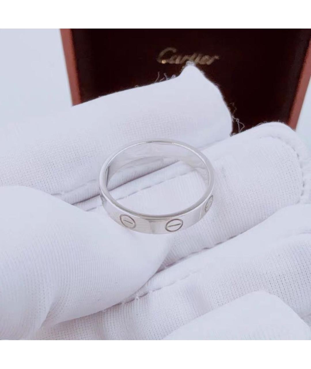 CARTIER Серебряное кольцо из белого золота, фото 5