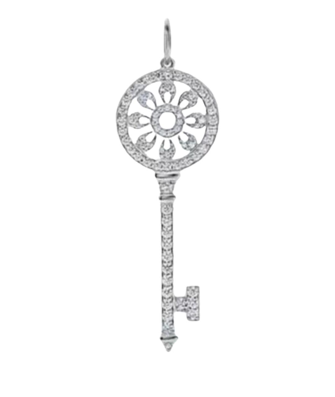 TIFFANY&CO Серебряное платиновое колье, фото 1