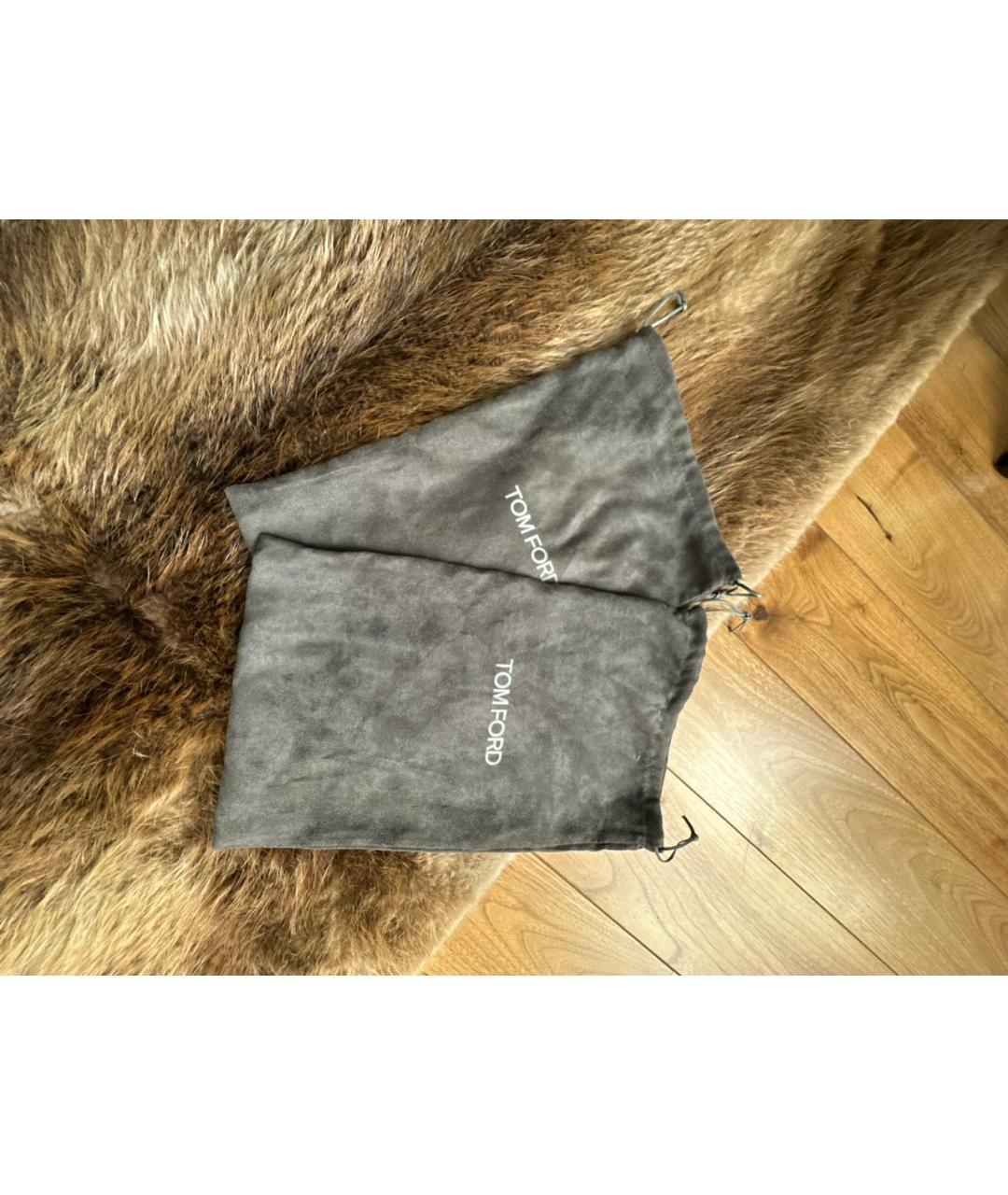 TOM FORD Черные туфли из лакированной кожи, фото 5