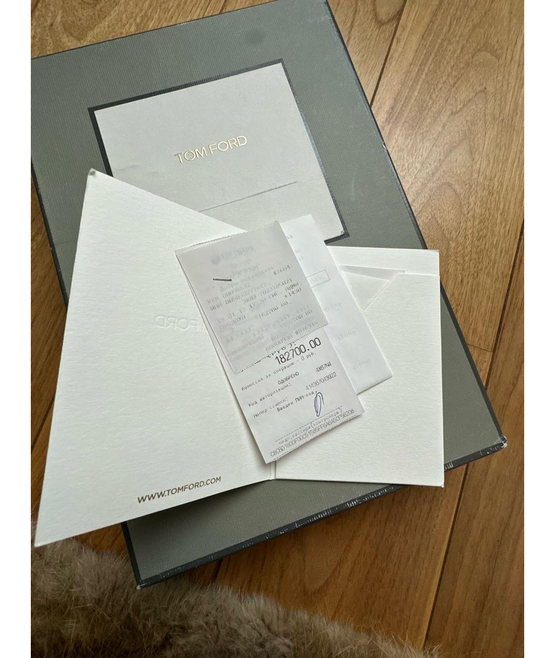 TOM FORD Черные туфли из лакированной кожи, фото 6