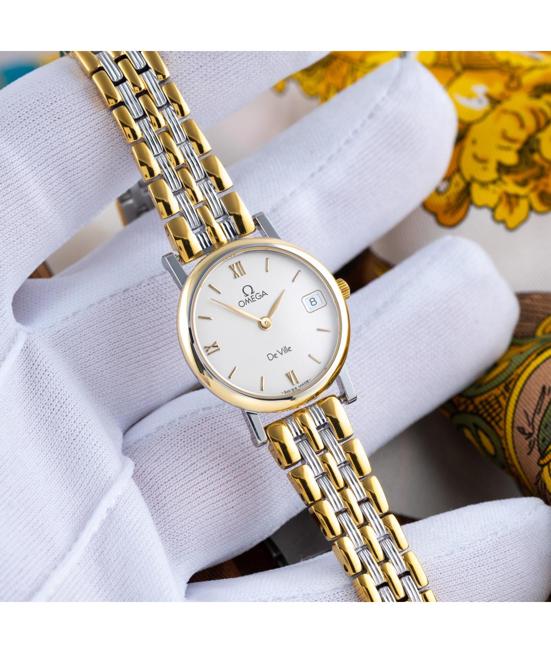 OMEGA Мульти часы из желтого золота, фото 9