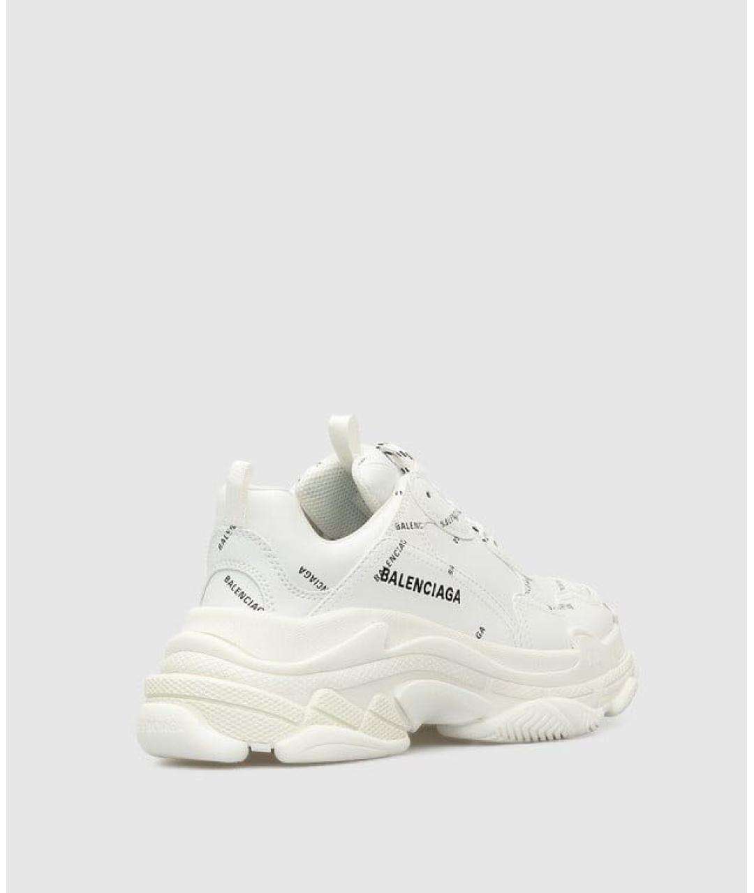 BALENCIAGA Белые кроссовки, фото 3