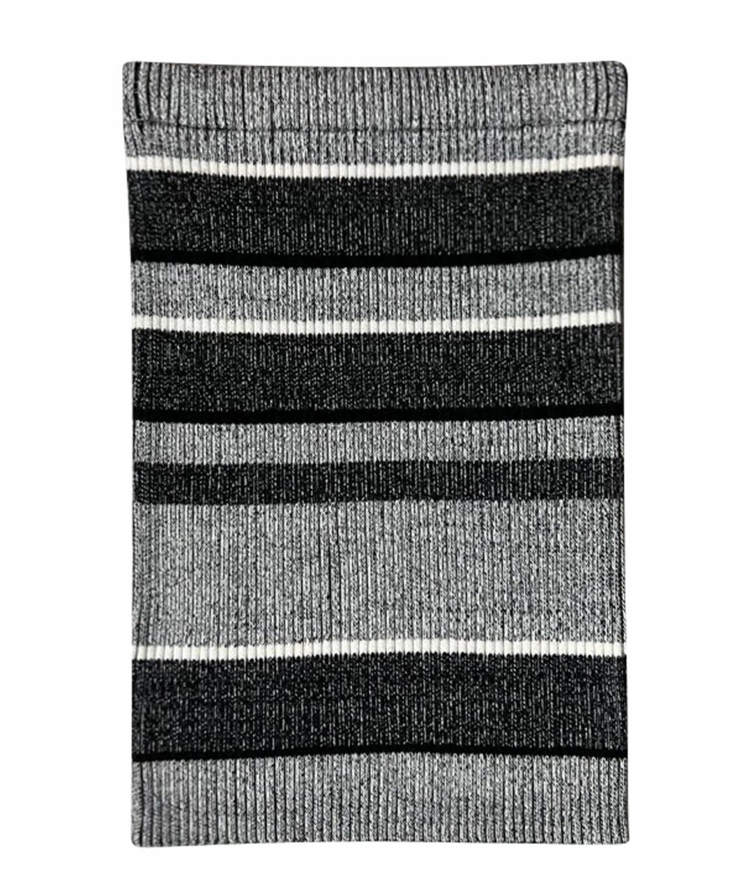 T BY ALEXANDER WANG Мульти хлопко-эластановая юбка мини, фото 1