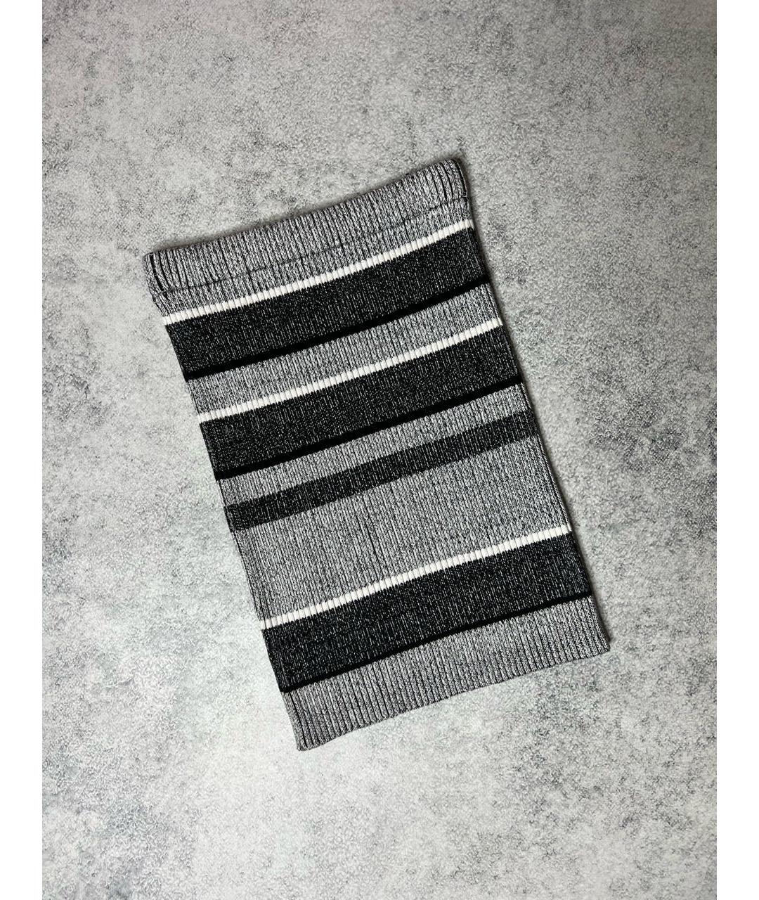 T BY ALEXANDER WANG Мульти хлопко-эластановая юбка мини, фото 6