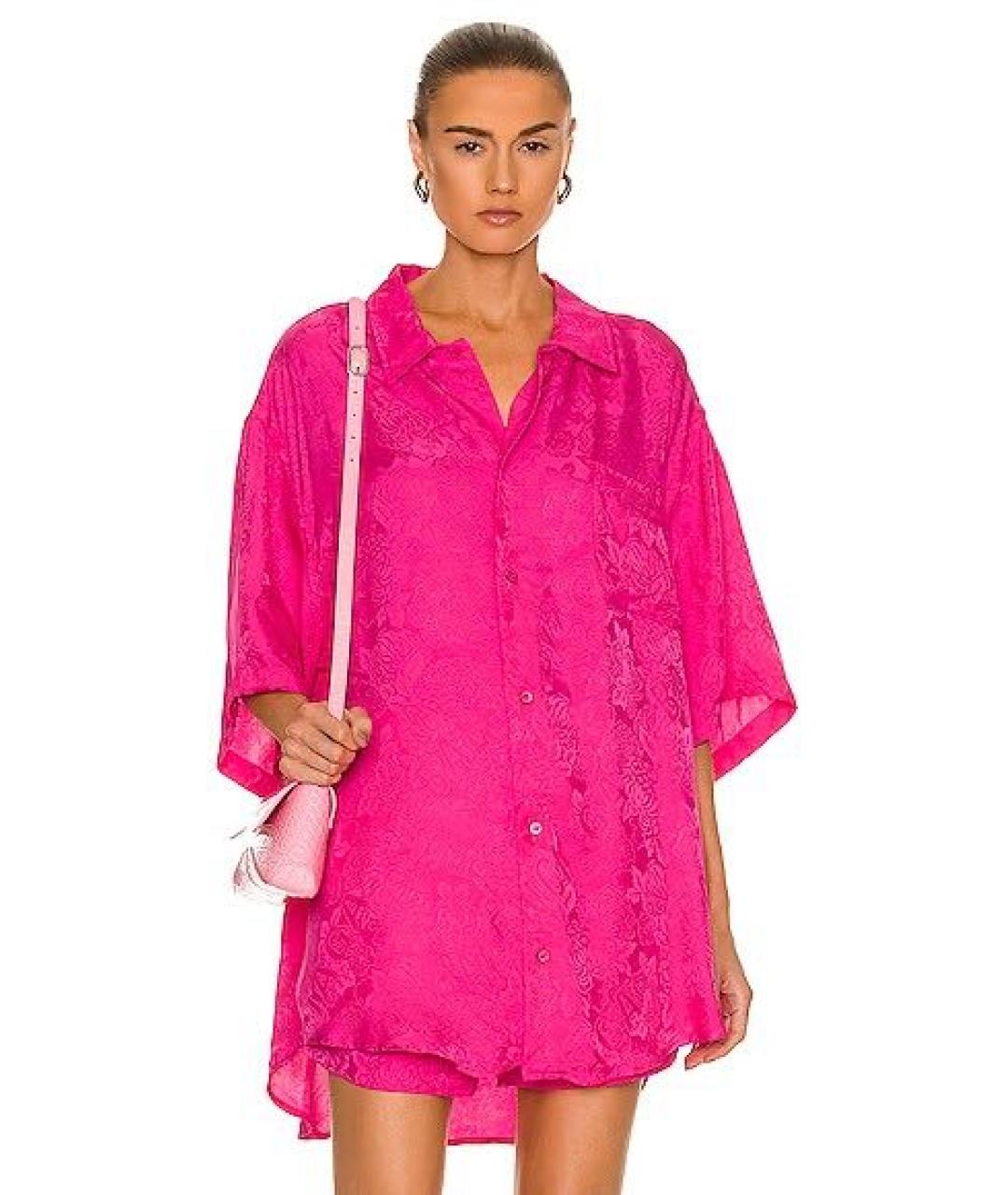 BALENCIAGA Розовая блузы, фото 4