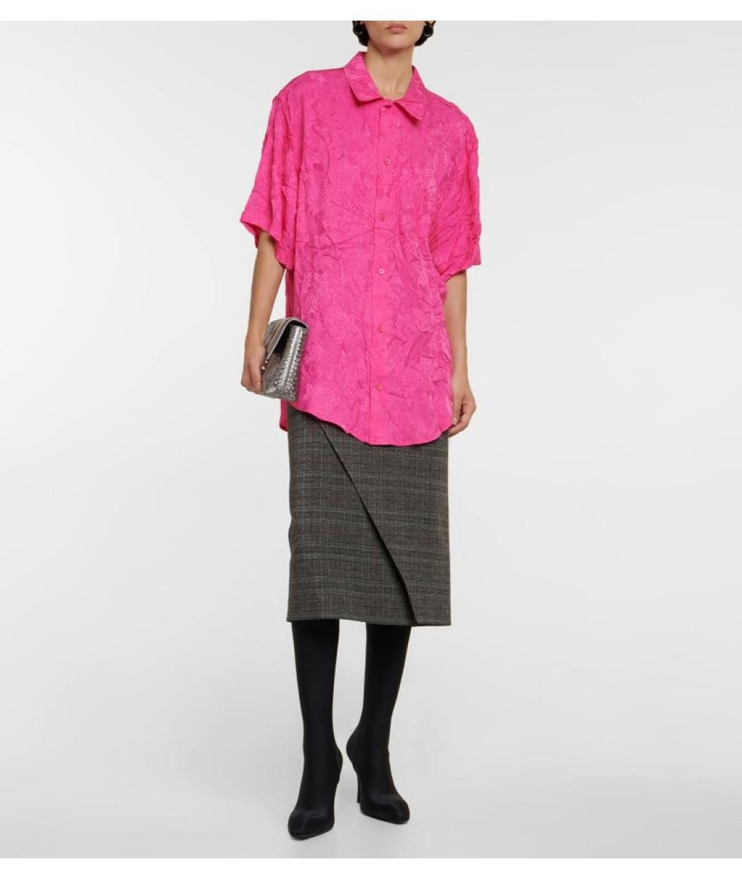 BALENCIAGA Розовая блузы, фото 3