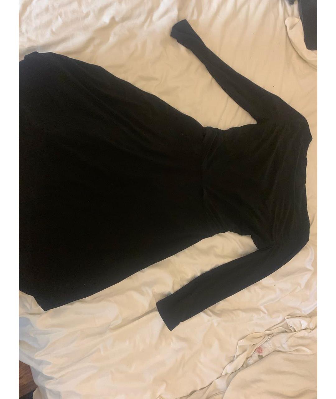 POLO RALPH LAUREN Черное полиэстеровое вечернее платье, фото 2