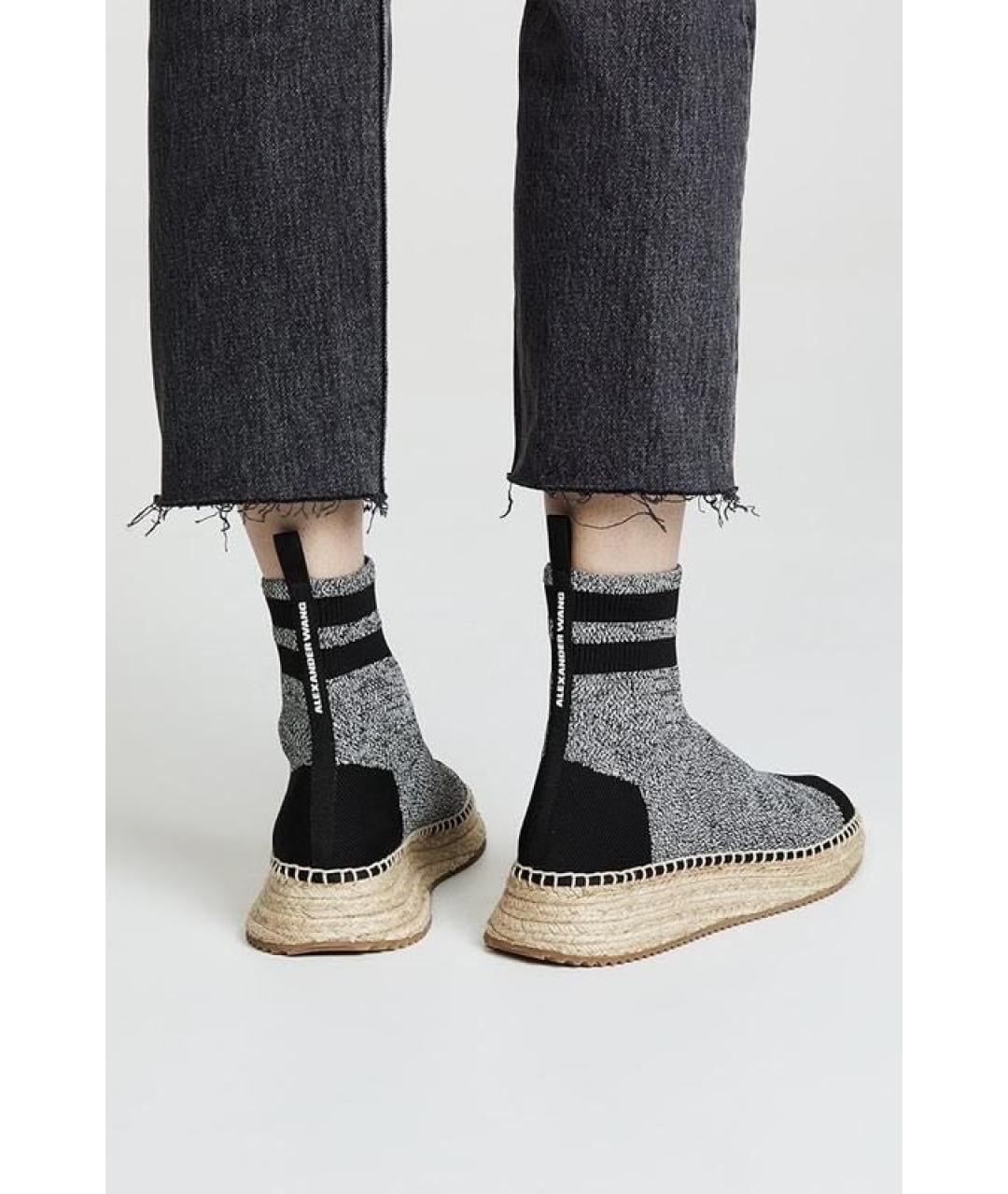 ALEXANDER WANG Серые кроссовки, фото 5