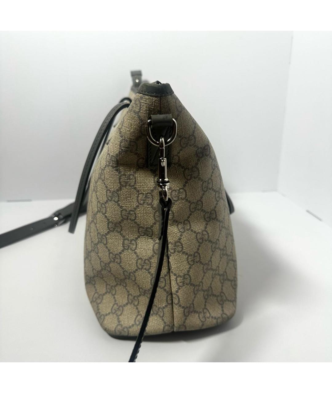GUCCI Бежевая сумка тоут, фото 6