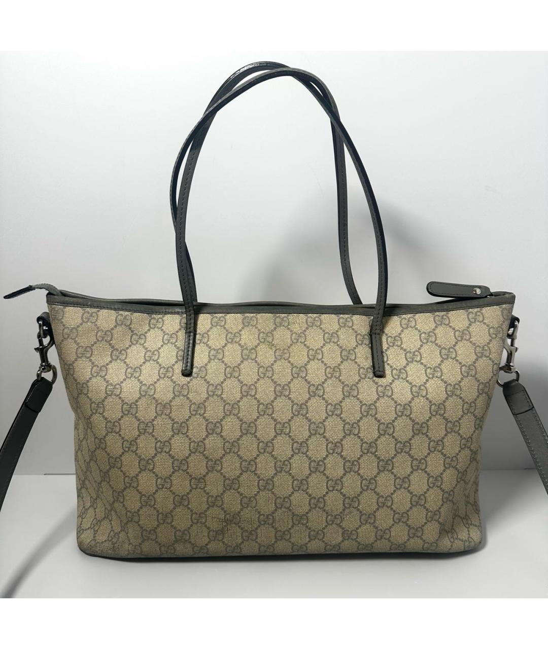 GUCCI Бежевая сумка тоут, фото 3
