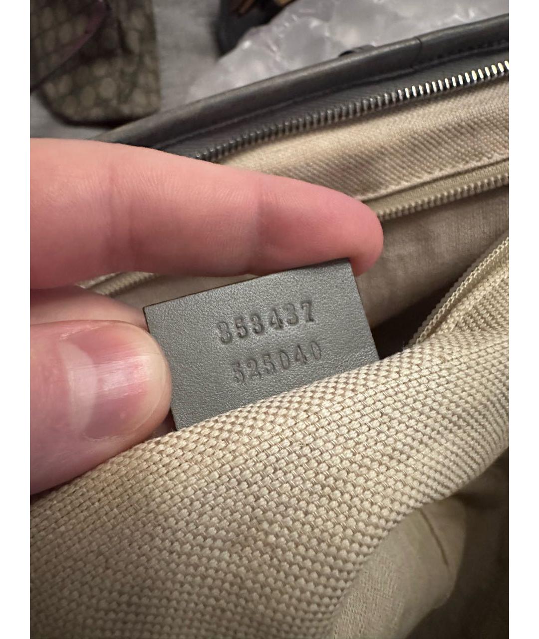 GUCCI Бежевая сумка тоут, фото 8