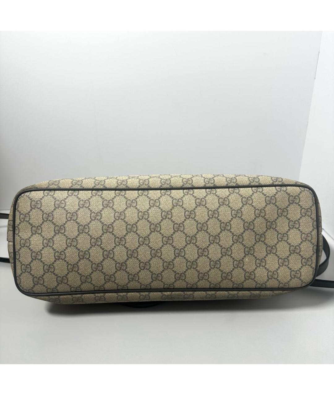 GUCCI Бежевая сумка тоут, фото 7