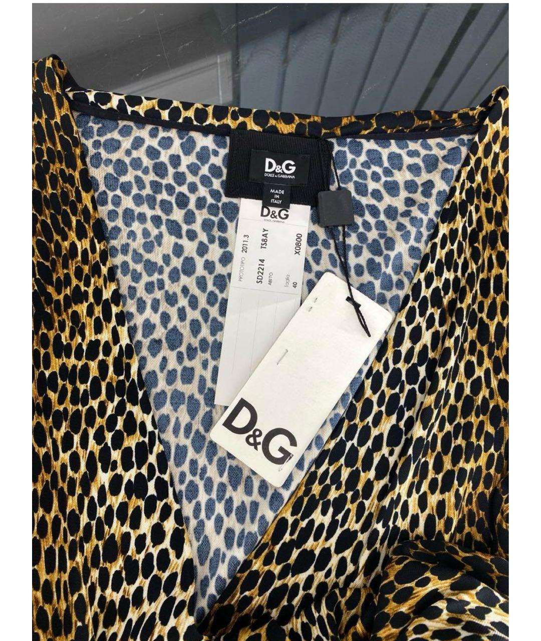 DOLCE&GABBANA Вискозное платье, фото 3