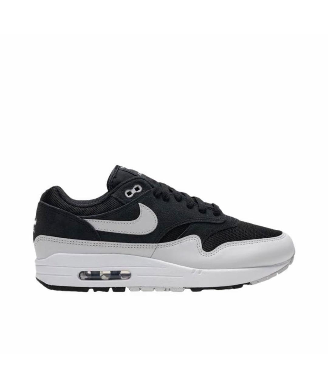 NIKE Черные замшевые низкие кроссовки / кеды, фото 1