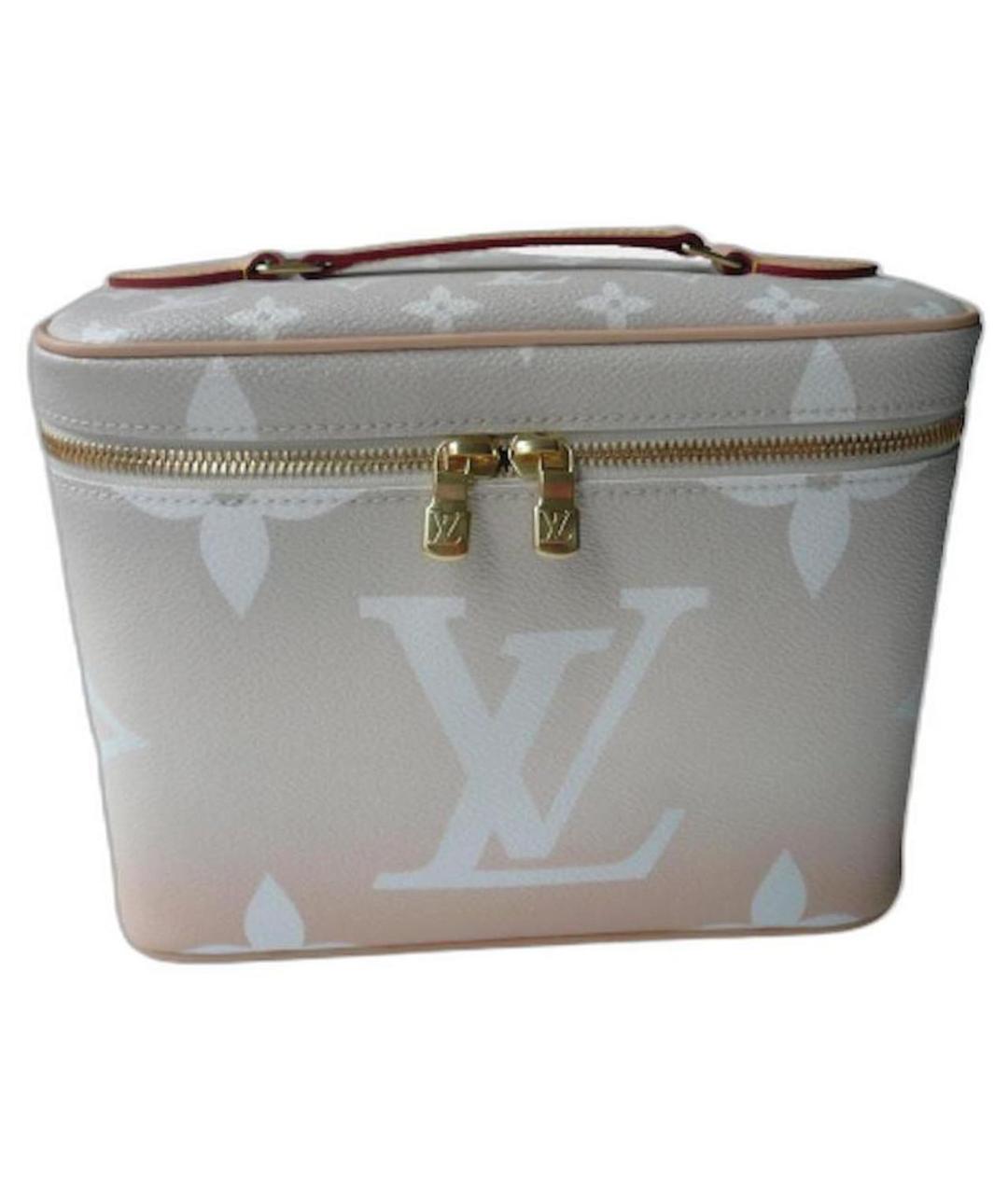 LOUIS VUITTON Бежевая косметичка, фото 2