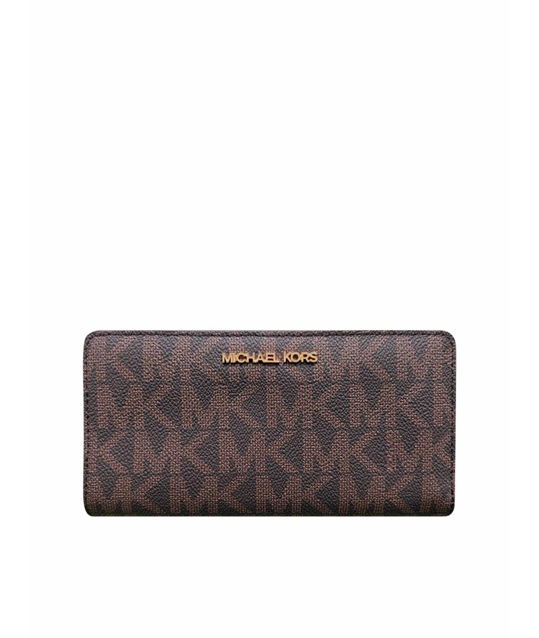MICHAEL KORS Коричневый кошелек, фото 1