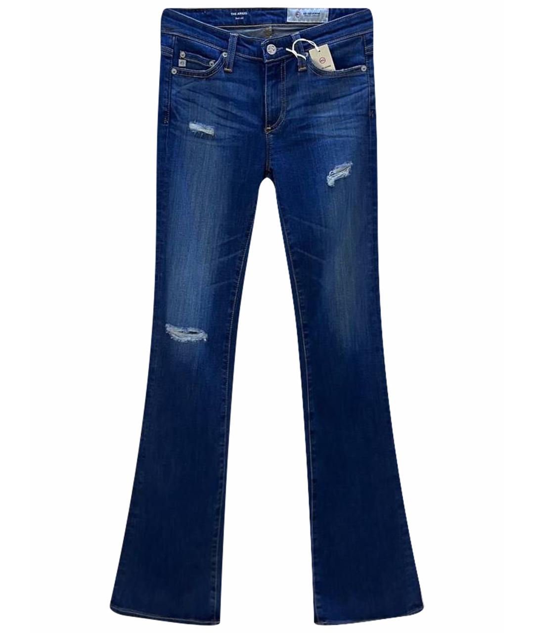 AG JEANS Синие джинсы клеш, фото 1