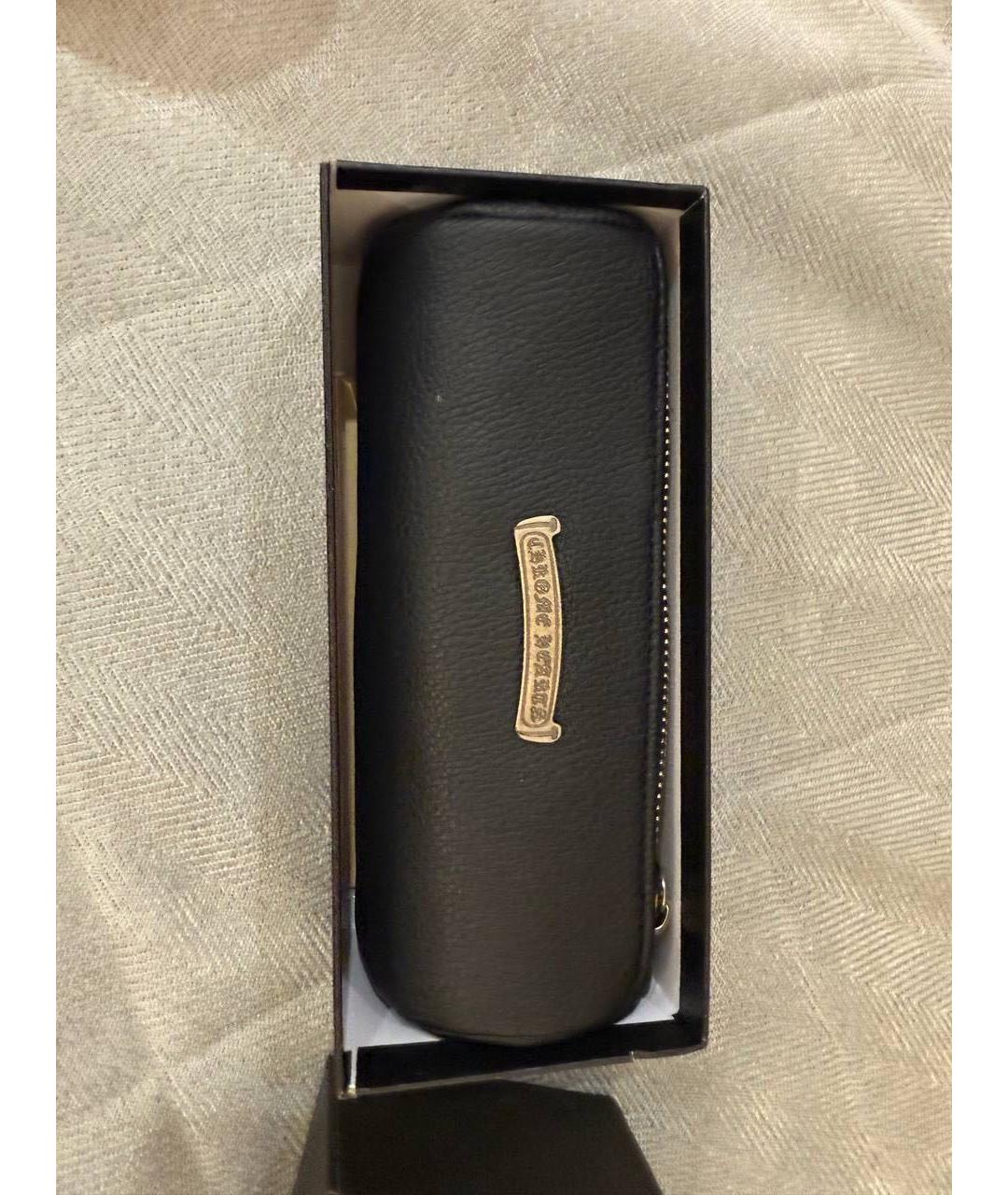 CHROME HEARTS Черные металлические солнцезащитные очки, фото 5